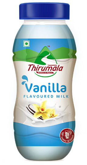 Vanilla Flavoured Milk - Thirumala Milk